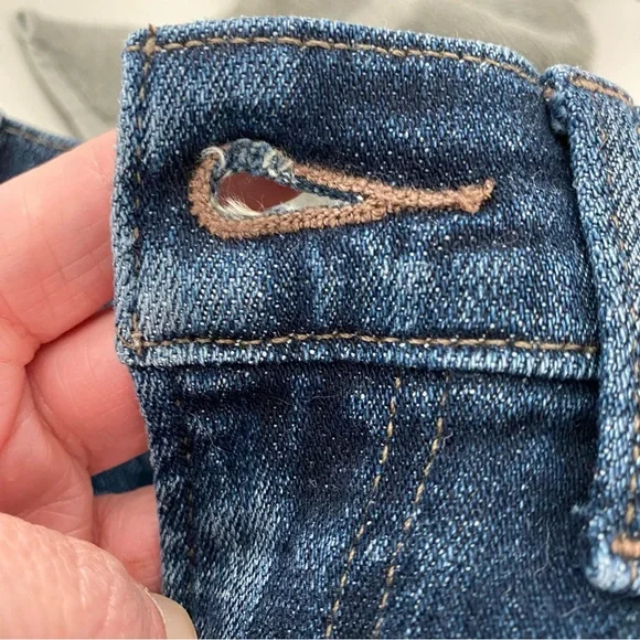 Lucky Brand Jean Shorts Denim Cut Off Boho Size 2 / 26 - Picture 15 of 15